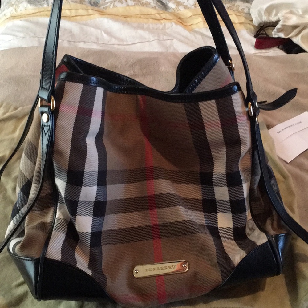 Burberry Plaid purse with receipt!!!